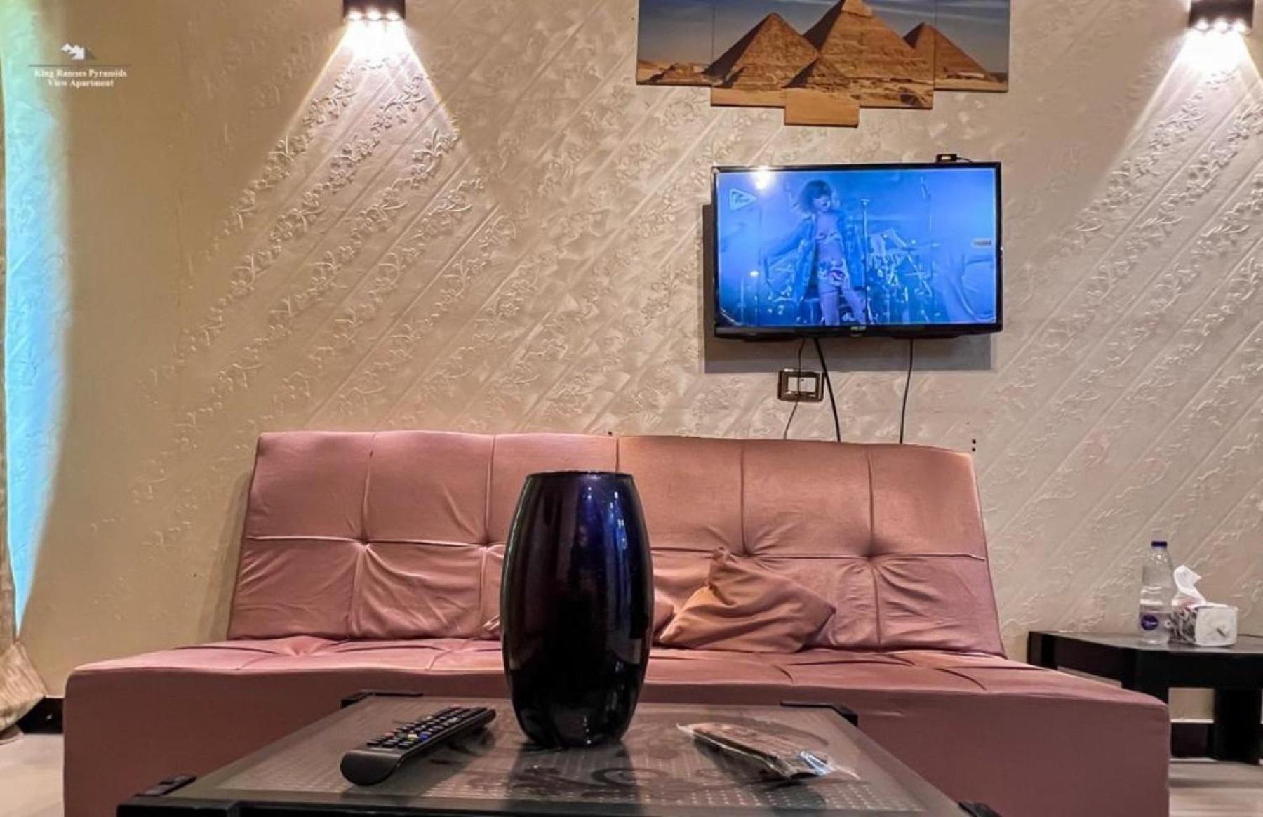 Ramses Pyramids View Apartment Kair Zewnętrze zdjęcie